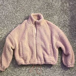 Urban outfitters teddy jacket size small